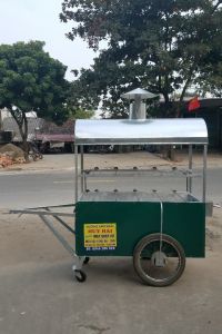 Lò quay vịt nướng bằng than